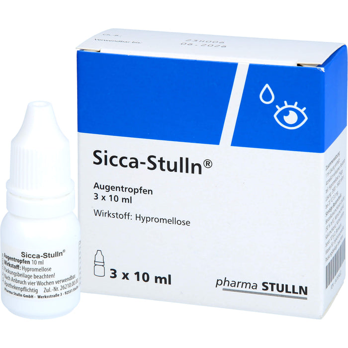 Sicca-Stulln Augentropfen für trockene Augen, 30 ml Solution