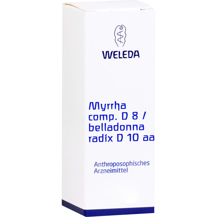 Myrrha comp. D8/Belladonna Radix D10 WELEDA Dil., 50 ml Solution