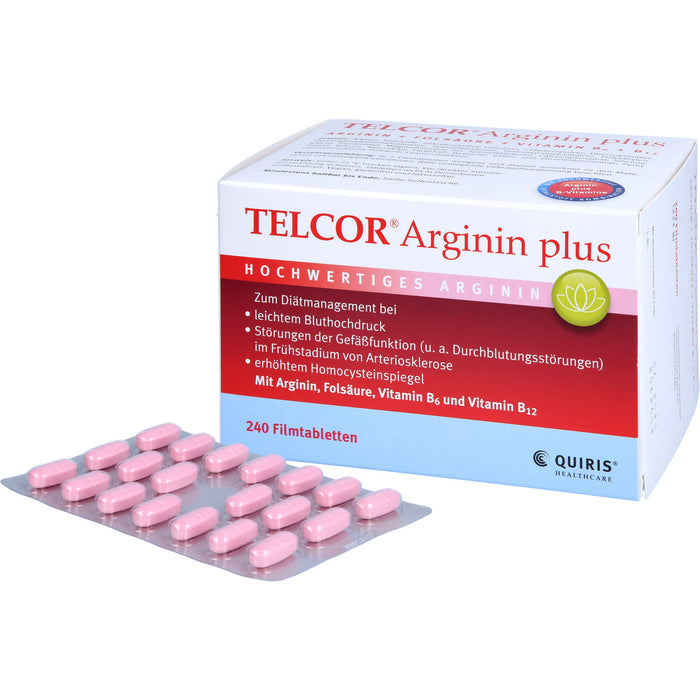 TELCOR Arginin plus, 240 pcs. Tablets