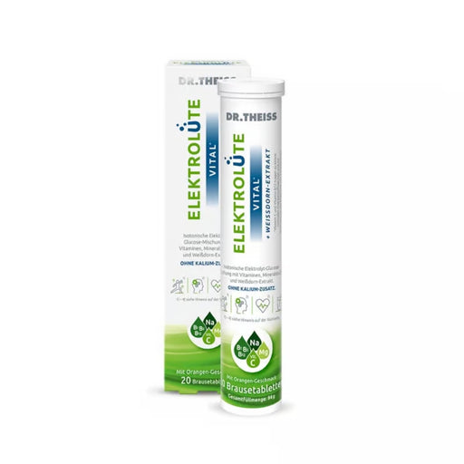 DR. THEISS Elektrolüte Vital Brausetabletten, 20 St. Brausetabletten