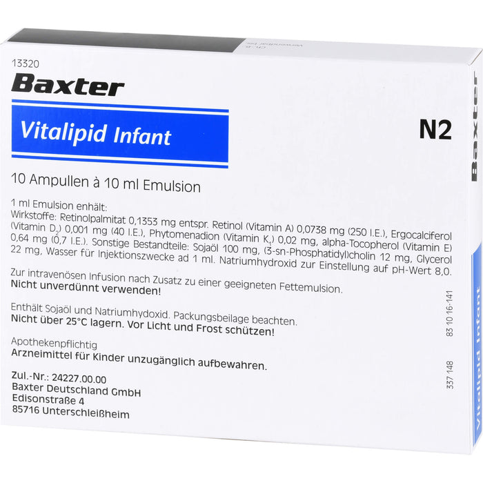 FrekaVit® fettlöslich Infant, 10X10 ml EMU