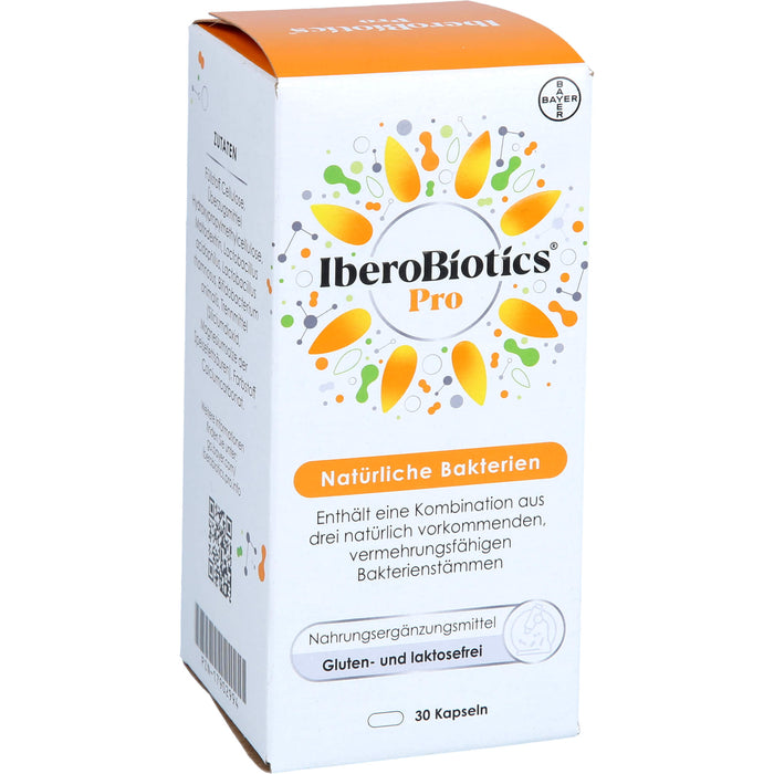 IberoBiotics Pro Kapseln mit vermehrungsfähigen Bakterienstämmen, 30 pcs. Capsules