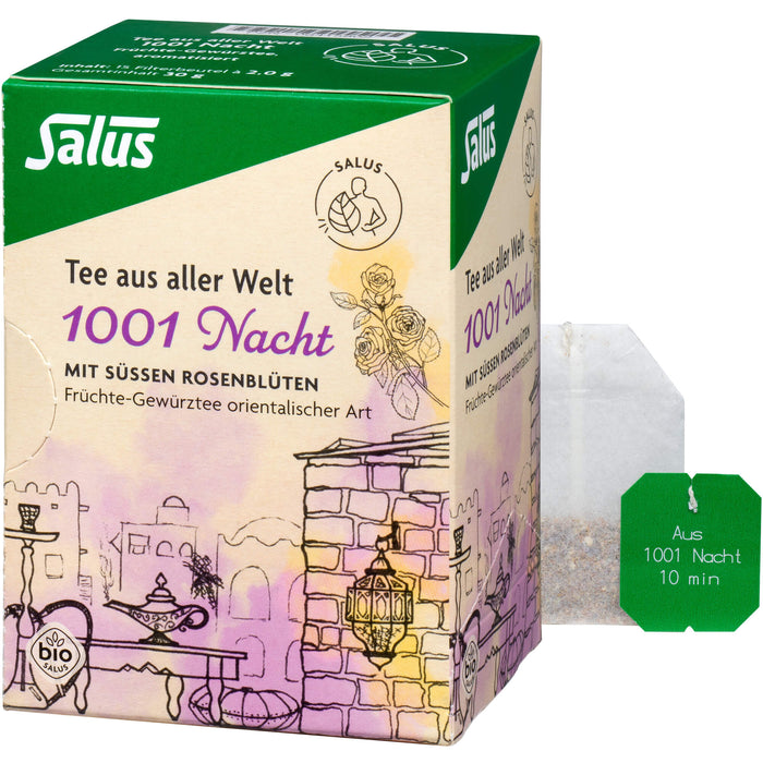 Salus Kräuter-Gewürztee aus 1001 Nacht bio, 15 pcs. Filter bag