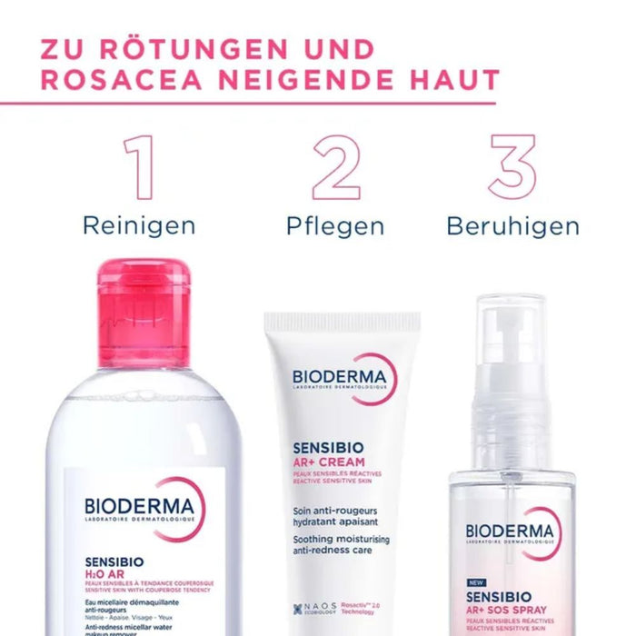 BIODERMA Sensibio AR+ SOS Spray bei Rötungen, 70 ml Solution