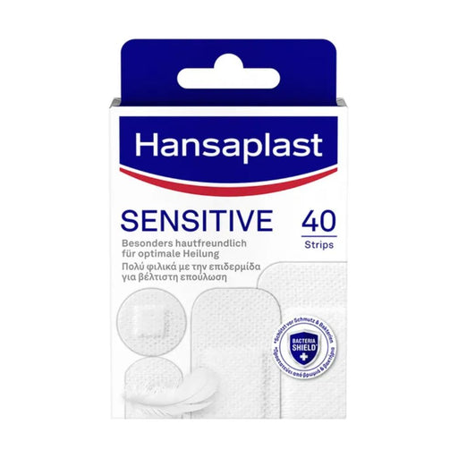 Hansaplast Sensitive Pflaster Hypoallergen 40 Str, 40 St. Pflaster