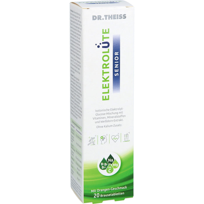 Dr. Theiss Elektrolüte Senior, 20 St. Brausetabletten
