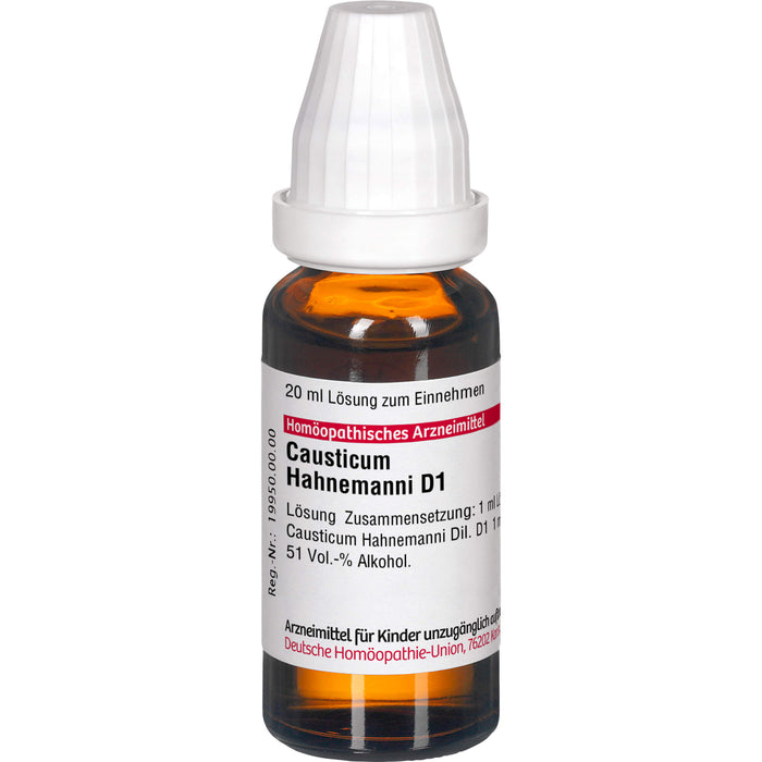 DHU Causticum Hahnemanni Ø Urtinktur, 20 ml Solution
