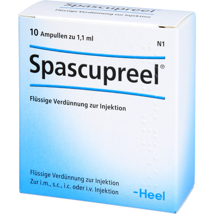 Spascupreel Ampullen, 10 pc Ampoules