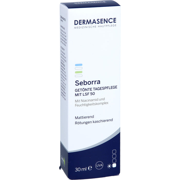 DERMASENCE Seborra getönte Tagespflege mit LSF 50, 30 ml Cream