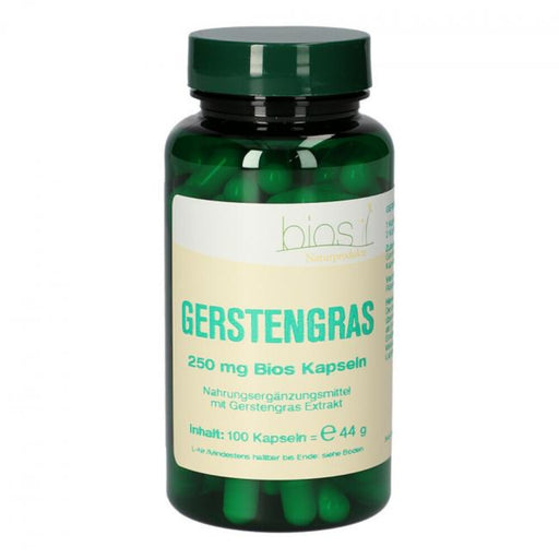 Bios Gerstengras 250 mg Kapseln, 100 g Kapseln