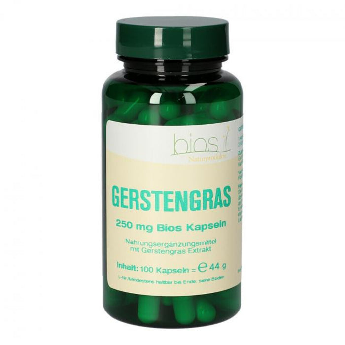 Bios Gerstengras 250 mg Kapseln, 100 g Kapseln