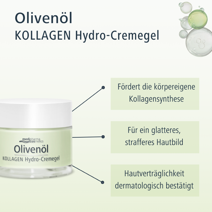 Olivenöl Kollagen Hydro-Cremegel, 50 ml Crème