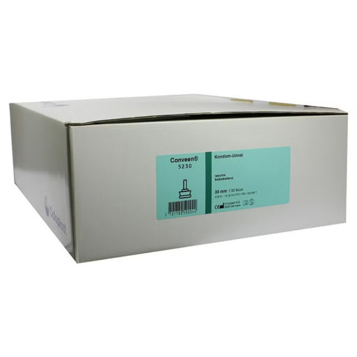 CONVEEN Kondom-Urinal latexfrei und selbsthaftend 30 mm 8 cm, 30 St. Kondome