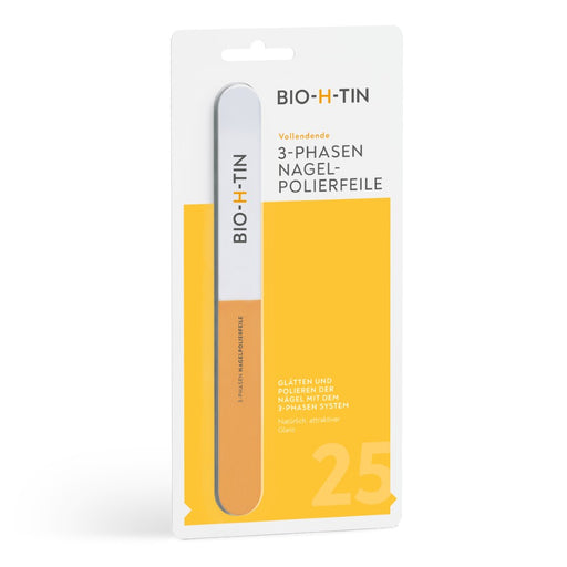 BIO-H-TIN Systematische 3-Phasen Nagelpolierfeile, 1 St. Feile