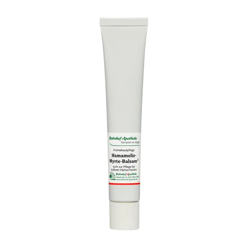 Bahnhof-Apotheke Hamamelis-Myrte-Balsam zur Pflege bei Hämorrhoiden, 15 ml Creme