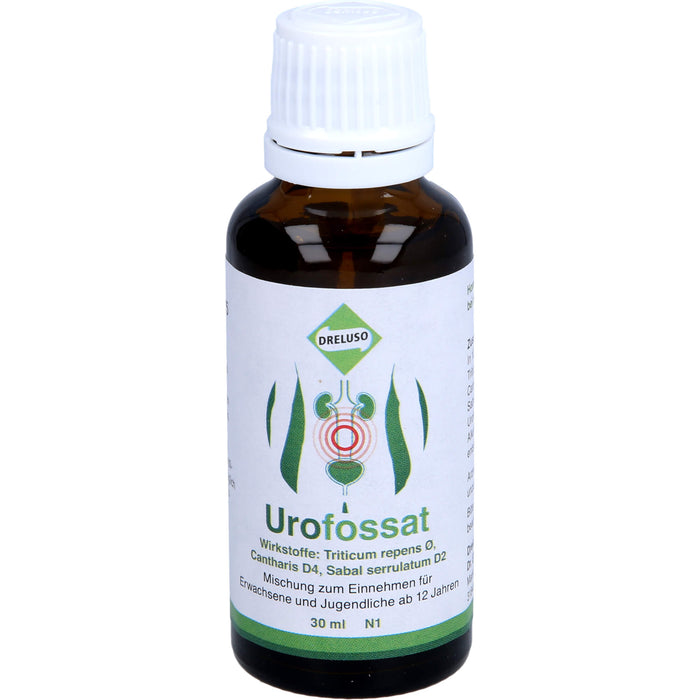 DRELUSO Urofossat Tropfen bei Erkrankungen der Harnorgane, 30 ml Solution