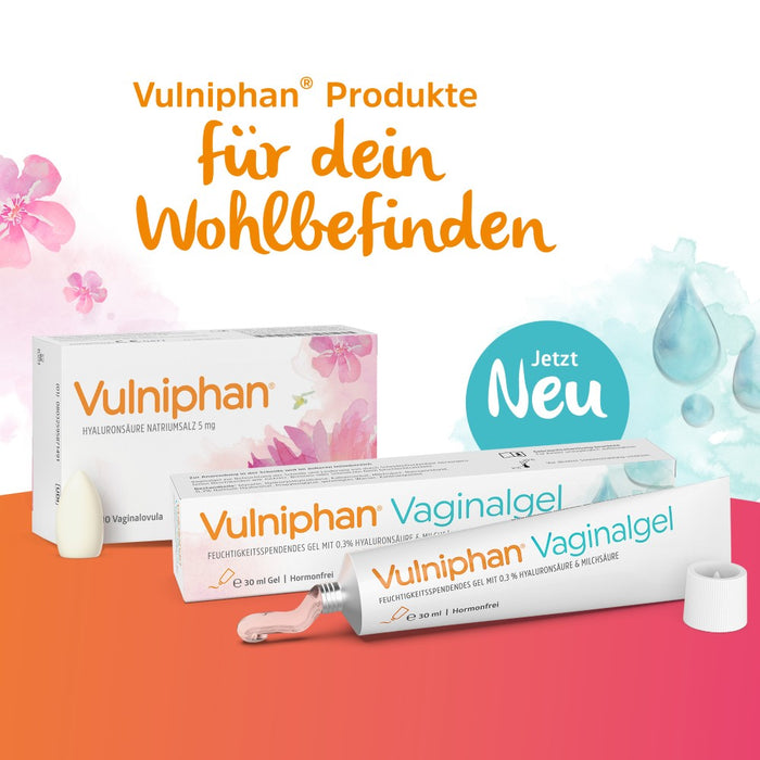 Vulniphan Vaginalgel: Schonende und effektive Linderung bei Scheidentrockenheit, 30 ml Gel