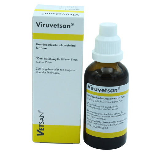 Viruvetsan Vet. Mischung für Hühner, Enten, Gänse, Puten, 50 ml Lösung