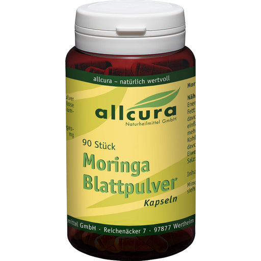 Moringa Blattpulver, 90 St KAP