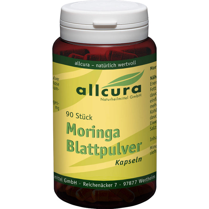 Moringa Blattpulver, 90 St KAP
