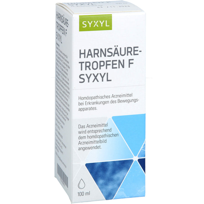 Harnsäuretropfen F SYXYL Lösung bei Erkrankungen des Bewegungsapparates, 100 ml Solution