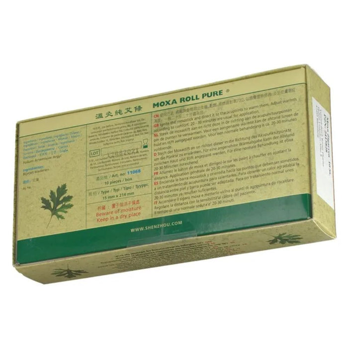 Moxa Roll Pure zum Erwärmen von Akupunkturpunkten, 10 pcs. Pen
