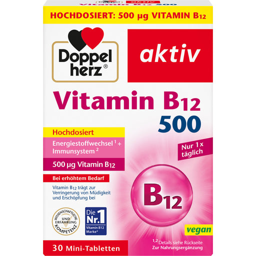 Doppelherz Vit B12 500, 30 St TAB
