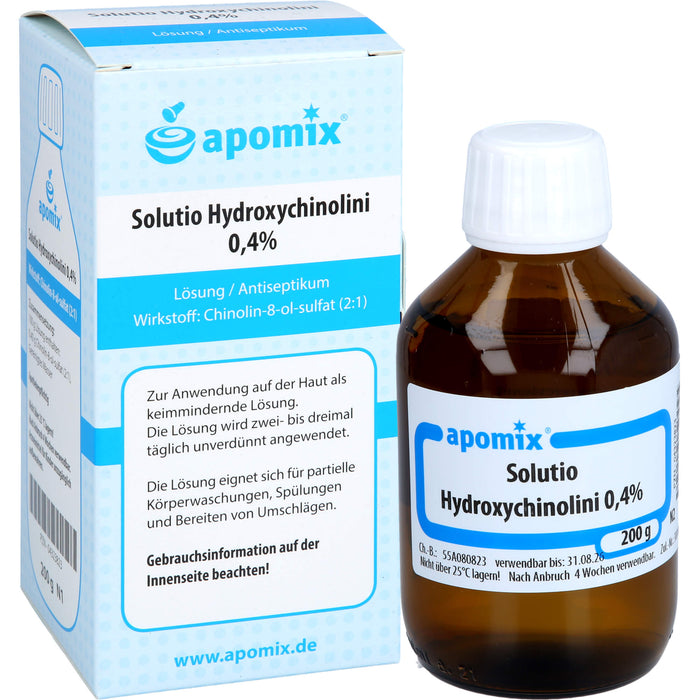 Apomix Solutio Hydroxychinolini 0,4 % Lösung, 200 ml Solution