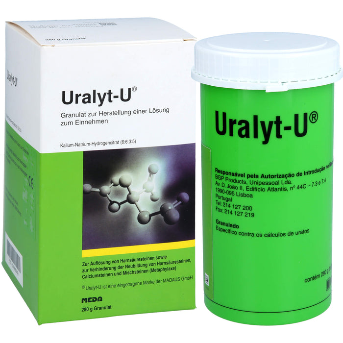 Uralyt-U Granulat zur Auflösung von Harnsäuresteinen, 280 g Granulat