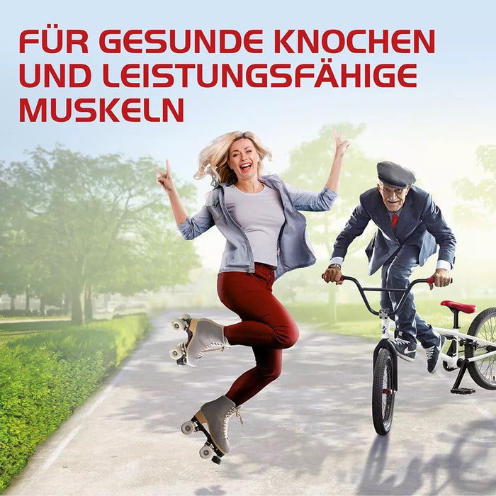 Vitamin D3 K2 Hevert plus Calcium und Magnesium 1.000 I.E. mit 4-fach Osteo-Formel für gesunde Knochen und Muskeln, 60 pc Capsules