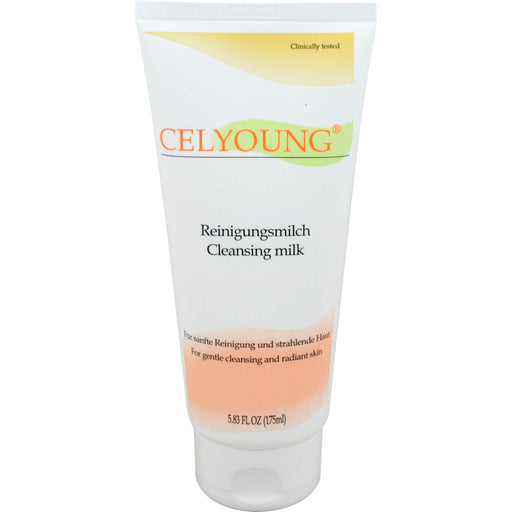 CELYOUNG Reinigungsmilch für sanfte Reinigung und strahlende Haut, 175 ml Creme