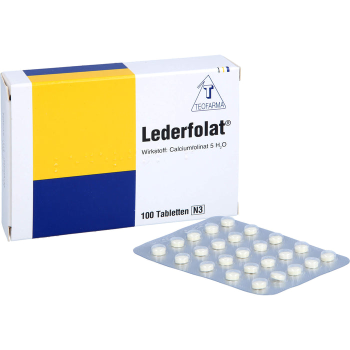 Lederfolat  6,35 mg, Tablette, 100 pcs. Tablets