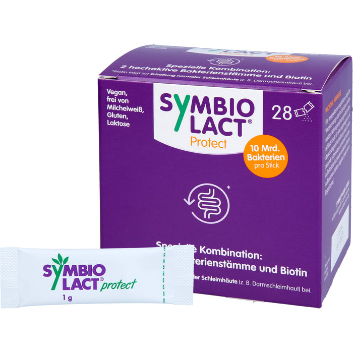 SymbioLact protect zur Erhaltung normaler Schleimhäute, 28 pc Sachets