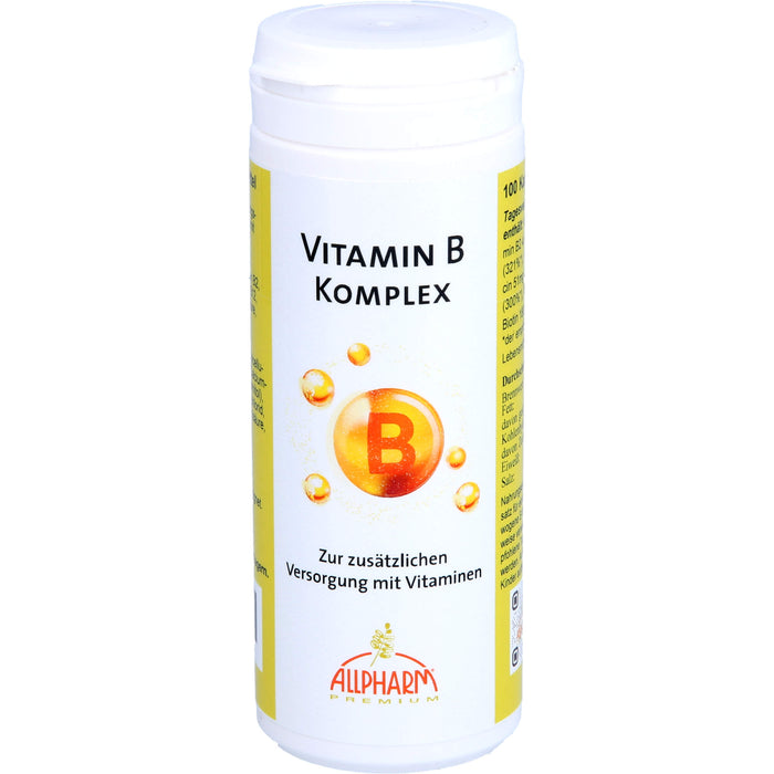 ALLPHARM Vitamin B Komplex Kapseln, 100 St. Kapseln
