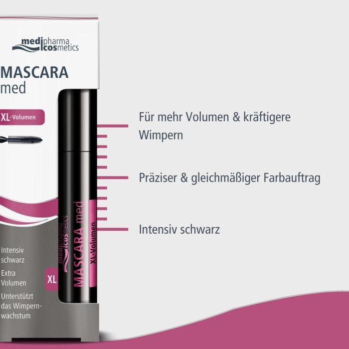 Mascara med Volumen, 1 pcs. Pen