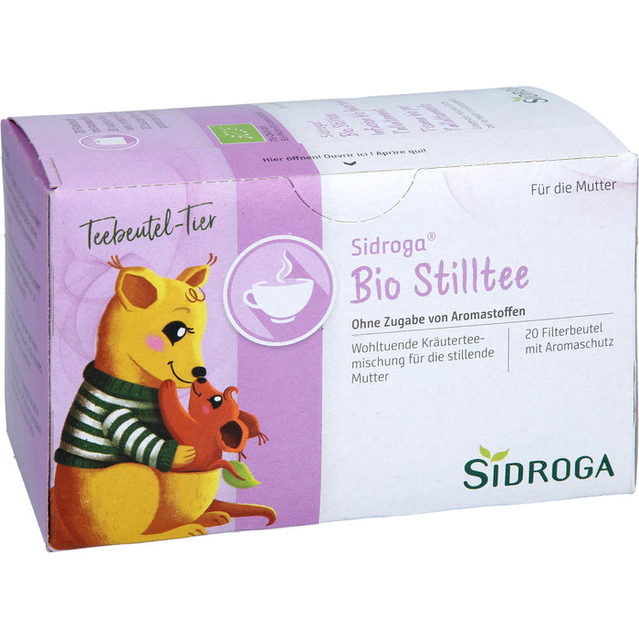 Sidroga Bio Stilltee für die stillende Mutter, 20 St. Filterbeutel