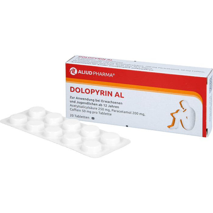 Dolopyrin AL Tabletten, 20 pcs. Tablets