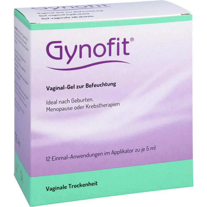 Gynofit Vaginal-Gel zur Befeuchtung, 12 St. Einzeldosisbehältnisse