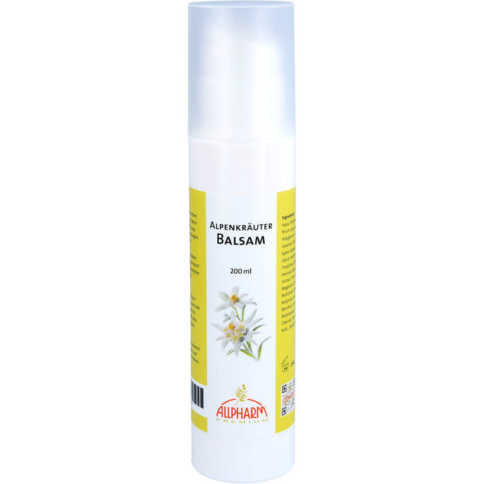 ALLPHARM Alpenkräuter Balsam, 200 ml Creme