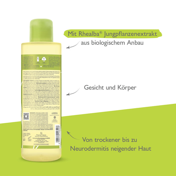 A-DERMA EXOMEGA CONTROL Duschöl, 500 ml Gel douche