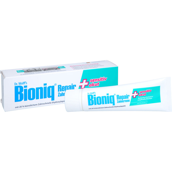 Dr. Wolff's Bioniq Repair-Zahncreme sensitiv akut, 75 ml Zahncreme