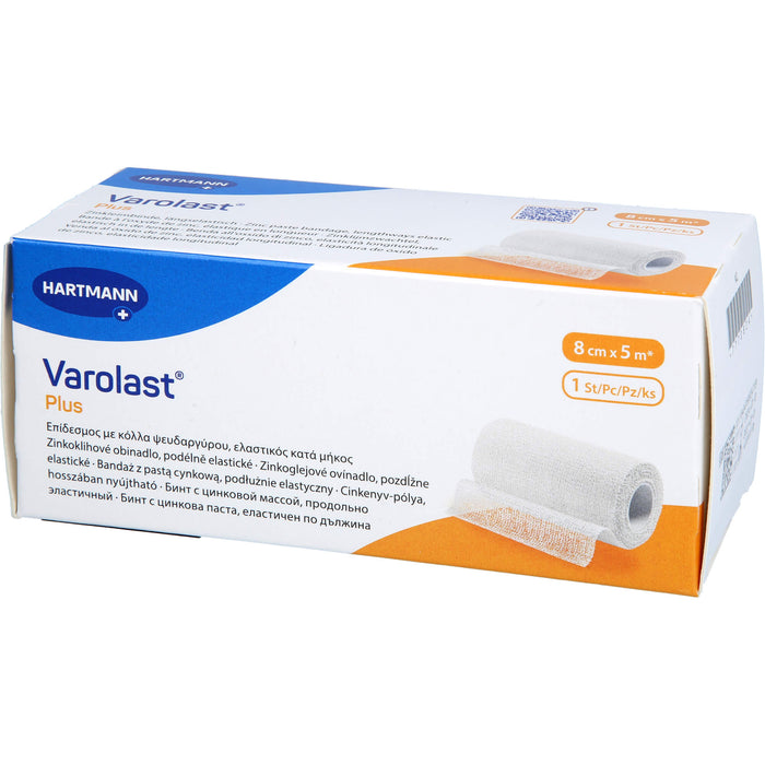 Varolast Plus 8 cm x 5 m Zinkleimbinde, 1 pcs. Pack