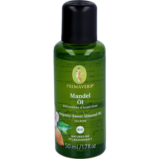 PRIMAVERA Mandelöl bio beruhigend und schützend, 50 ml Öl