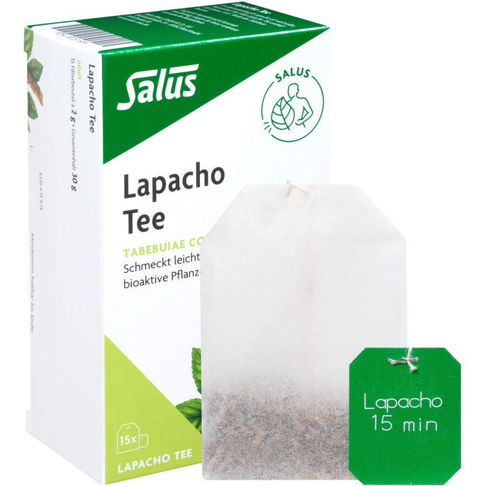 Salus Lapacho Tee schmeckt leicht herb, 15 pcs. Filter bag