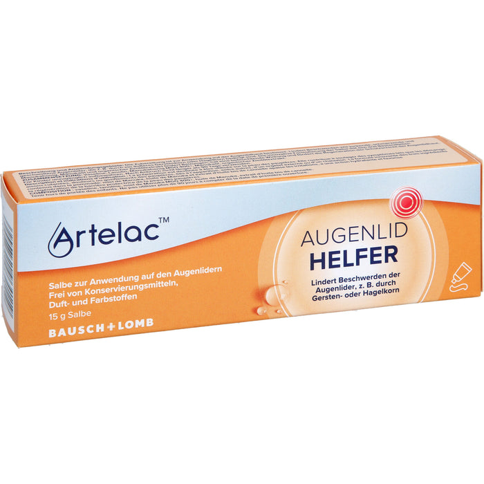 Artelac Augenlidhelfer bei Beschwerden der Augenlider, 15 g Onguent