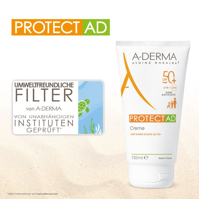A-DERMA Protect AD Creme LSF 50+, 150 ml Crème