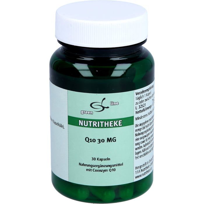 Green Line Nutritheke Q10 30 mg Kapseln, 30 St. Kapseln