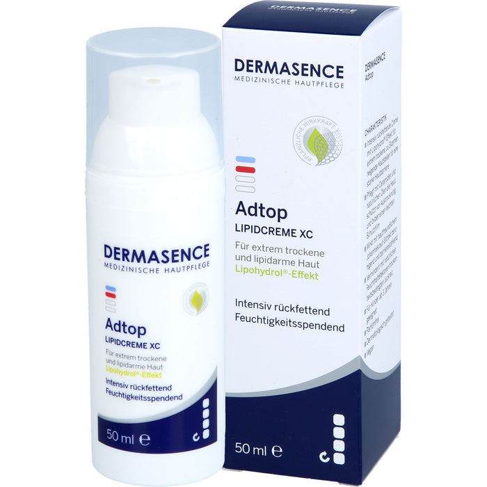 DERMASENCE Adtop XC Lipidcreme für sehr trockene und lipidarme Haut, 50 ml Creme
