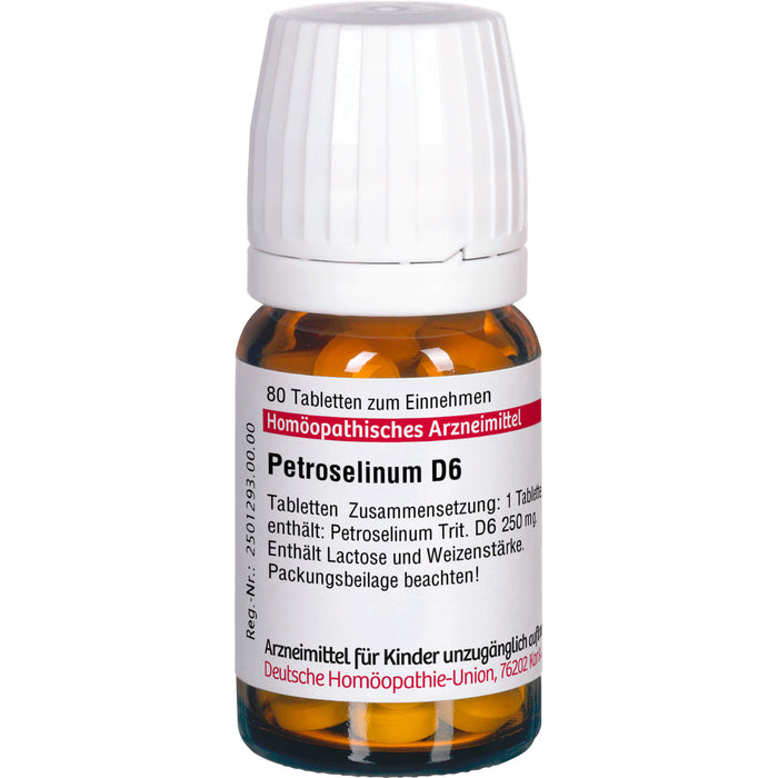 Petroselinum D6 DHU Tabletten, 80 pc Tablettes