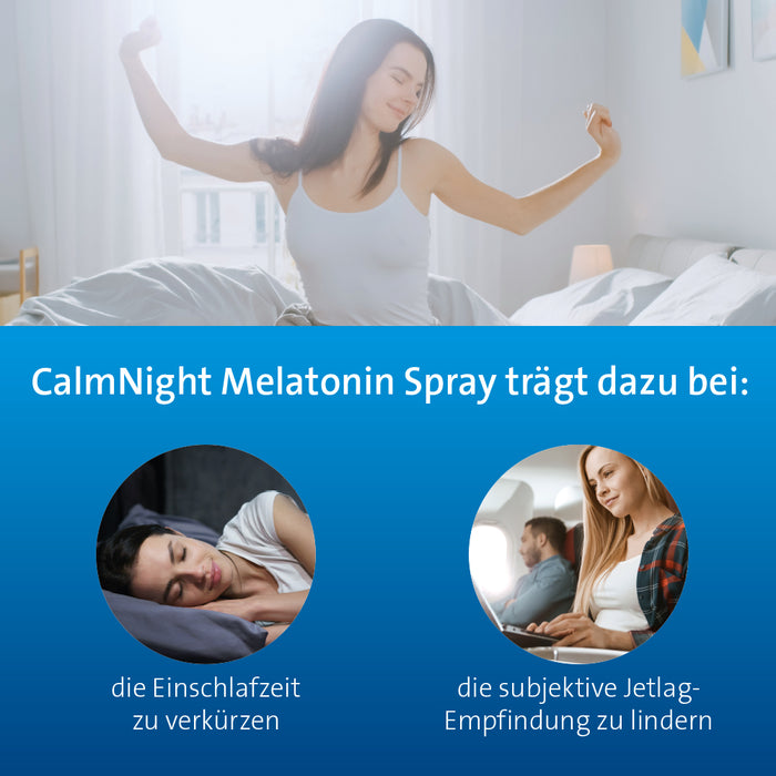 CalmNight Melatonin Spray, 30 ml Lösung